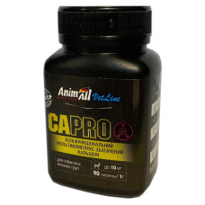 AnimAll VetLine Ca Pro вітаміни з кальцієм для собак малих порід, 90 табл