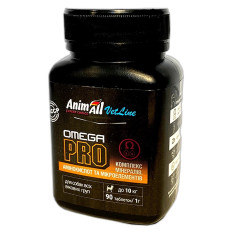 AnimAll VetLine Omega Pro вітаміни з Омега-3 для собак малих порід, 90 табл