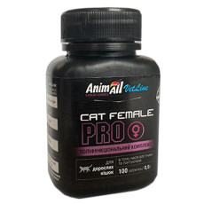 AnimAll VetLine Cat Female Pro вітамінний комплекс для кішок, 100 табл