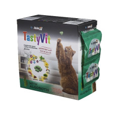AnimAll TastyVit Fish витаминизированные лакомства для котов с рыбой, 600 шт