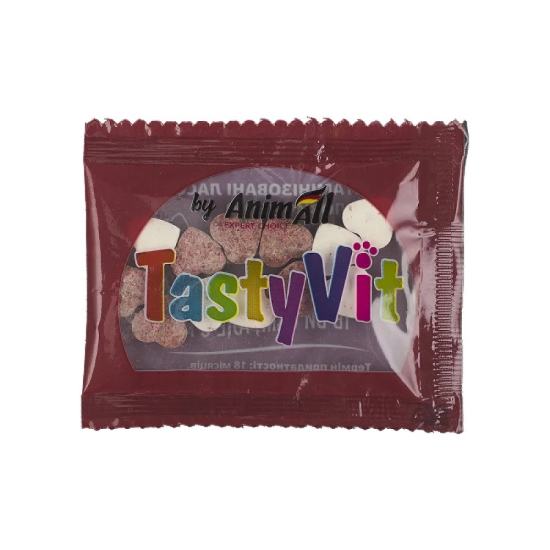 AnimAll TastyVit Beef вітамінізовані ласощі для котів з яловичиною, 600 шт - фото 4