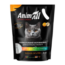 AnimAll Health Indicator силикагелевый наполнитель для кошачьего туалета с индикатором pH, 3 л