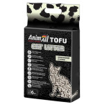 AnimAll Tofu Classic соевый наполнитель для кошачьего туалета, 6 л