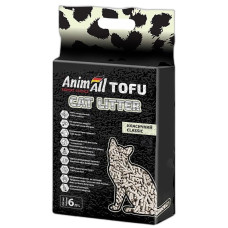 AnimAll Tofu Classic соевый наполнитель для кошачьего туалета, 6 л