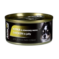 AnimAll Dog Chicken влажный корм для собак с курицей, 85 гр