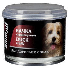 AnimAll Dog Duck вологий корм для собак з качкою, 195 гр