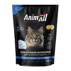 Animall Blue Aquamarine силикагелевый наполнитель для кошачьего туалета, 7.6 л