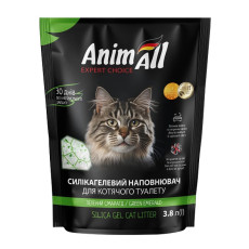 AnimAll Green Emerald силікагелевий наповнювач для котячих туалетів, 3.8 л