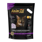 AnimAll Premium Purple Amethyst силикагелевый наполнитель для кошачьего туалета, 7.6 л