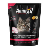AnimAll Pink Sapphire силикагелевый наполнитель для кошачьего туалета, 3.8 л