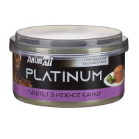 AnimAll Platinum Duck вологий корм для котів з качкою, 70 г
