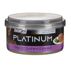 AnimAll Platinum Duck вологий корм для котів з качкою, 70 г