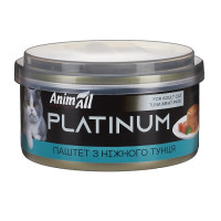 AnimAll Platinum Tuna вологий корм для котів з тунцем, 70 г