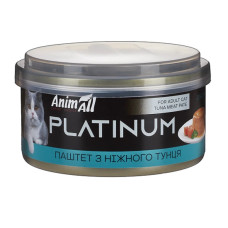 AnimAll Platinum Tuna вологий корм для котів з тунцем, 70 г