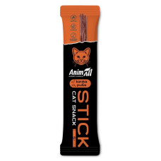 AnimAll Stick Cat Snack ласощі для котів з качкою, 5 гр