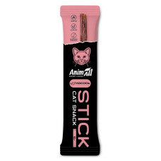 AnimAll Cat Snack Stick ласощі для котів з лососем, 5 гр