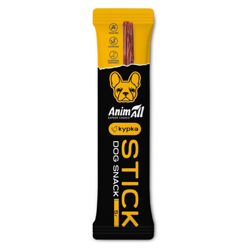 AnimAll Dog Snack Stick лакомство для собак с курицей, 5 гр