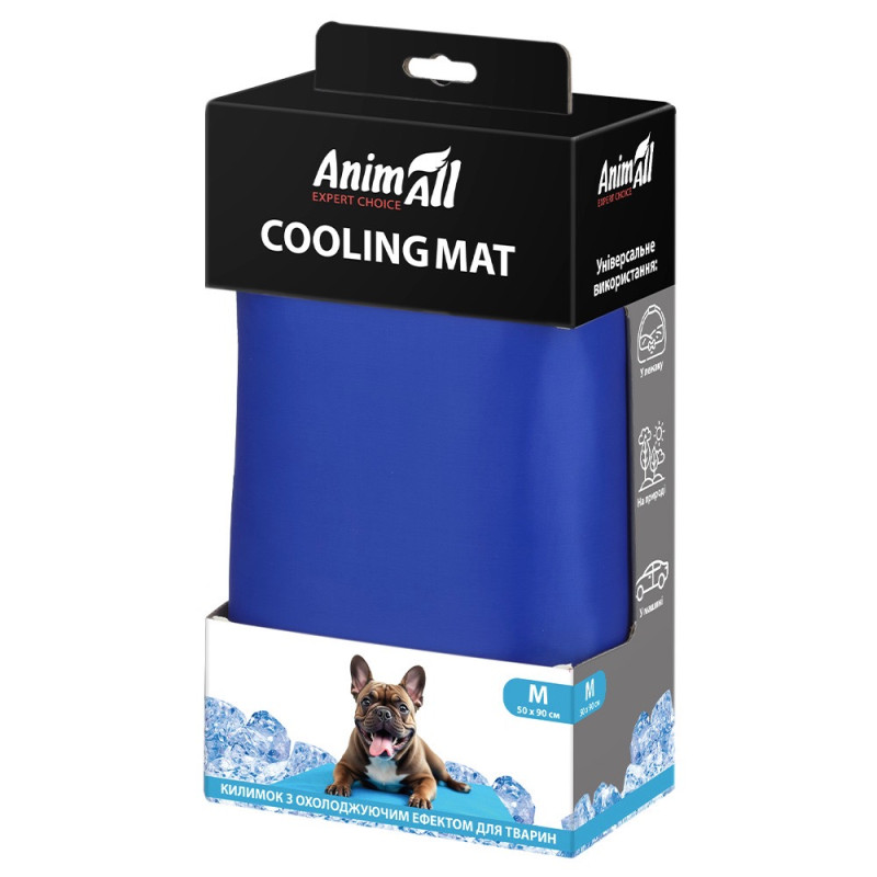 AnimAll охолоджуючий килимок для собак і котів, 90 см х 50 см