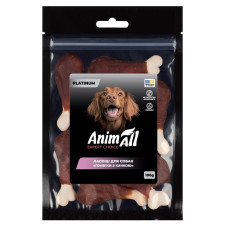 AnimAll Platinum лакомство для собак голень с уткой, 100 гр