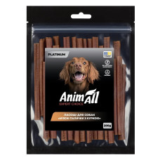 AnimAll Platinum Snack Dog Chicken лакомство для собак с курицей, 200 гр