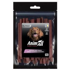 AnimAll Platinum Snack Dog Duck лакомство для собак с уткой, 100 гр