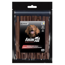AnimAll Platinum Snack Dog Beef лакомство для собак с говядиной, 100 гр
