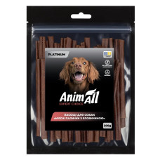 AnimAll Platinum Snack Dog Beef ласощі для собак з яловичиною, 200 гр