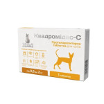 Квадромидас - C противопаразитарные таблетки для котов весом 0.5-2 кг