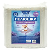 Modes PetSanit одноразовые пеленки для собак с ароматом лаванды, 90 х 60 см, 30 шт