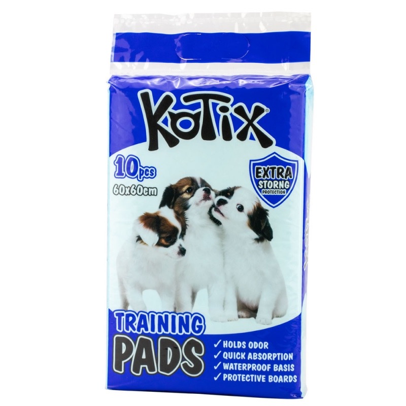 Kotix Pet Training Pads одноразові пелюшки для цуценят, 60 см х 60 см, 10 шт