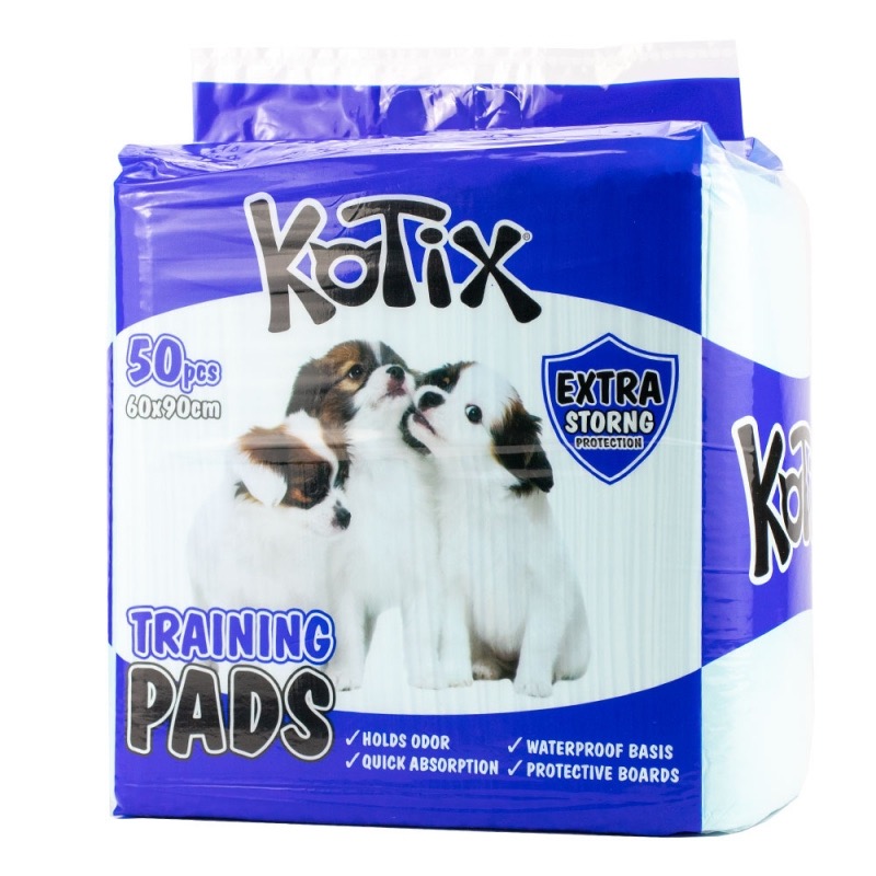 Kotix Pet Training Pads одноразові пелюшки для цуценят, 60 см х 90 см, 50 шт