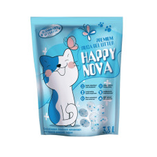 Happy Nova силикагелевый наполнитель для кошачьего туалета, 3.8 л