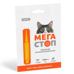 Provet Мегастоп противопаразитарные капли для котов 4-8 кг, 1 пип