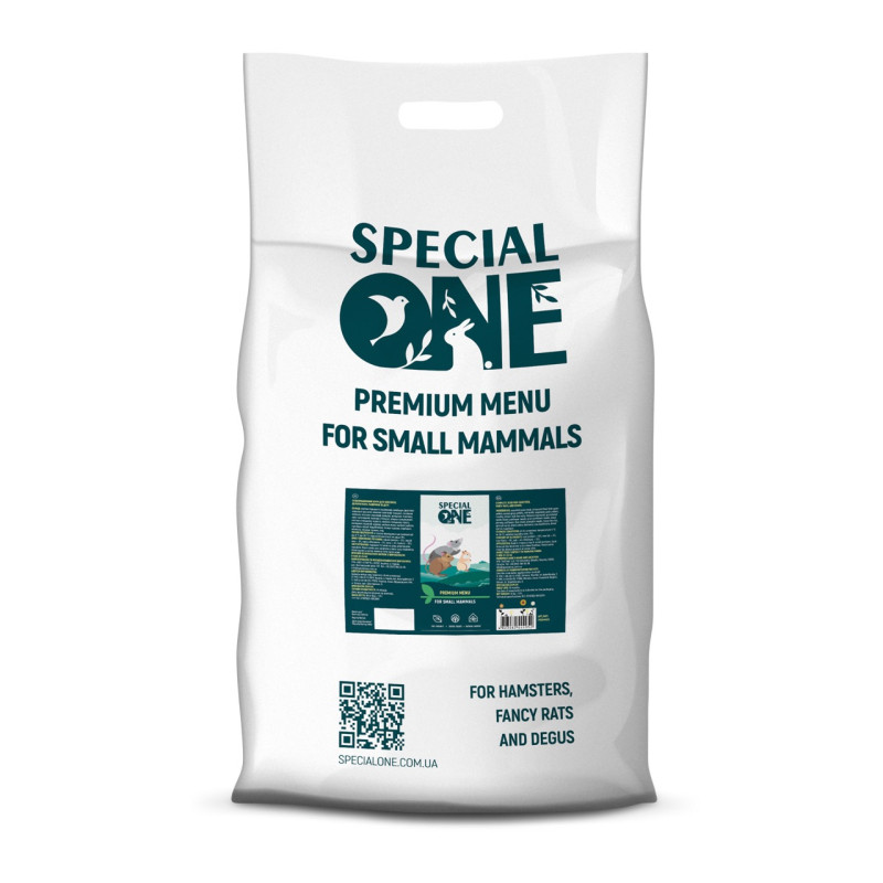 Special One корм для хом'яків, щурів та дегу, 10 кг - фото 2