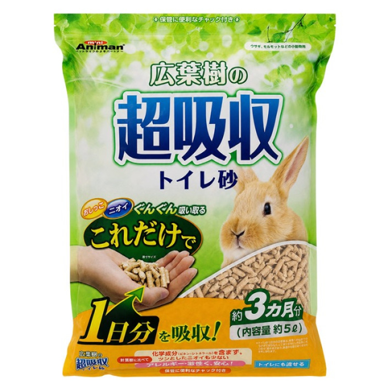 MiniAniman Rabbit Litter наполнитель для клетки кролика, 5 л