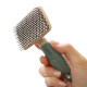 DoggyMan BS Soft Slicker Brush м'яка пуходірка для собак та котів, S - фото 3