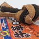 DoggyMan Leather Rope Bone іграшка для собак, 25 см - фото 3