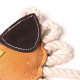 DoggyMan Leather Chicken With Rope игрушка для собак, 21 см - фото 3
