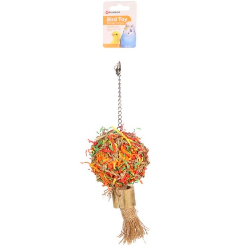 Flamingo Papyr Parakeet Toy Bouquet игрушка для попугаев, 36 см - фото 2
