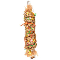 Flamingo Papyr Parakeet Toy Tube іграшка для папуг, 34 см