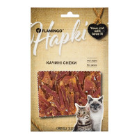 Flamingo Duck Chips лакомство для котов с уткой, 50 г