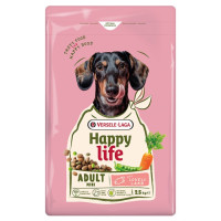 Happy Life Adult Mini With Lamb сухий корм для собак малих порід з ягнятком 2.5 кг