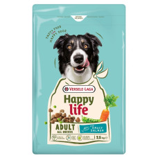 Happy Life Adult With Salmon сухий корм для собак з лососем 2.5 кг