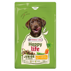 Happy Life Junior With Chicken сухой корм для щенят с курицей, 2.5 кг