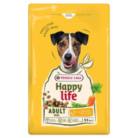 Happy Life Adult Mini With Chicken сухий корм із куркою для собак малих порід, 2.5 кг