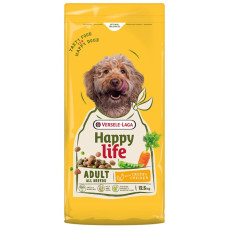 Happy Life Adult with Chicken сухой корм для собак с курицей 12.5 кг