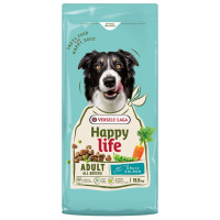 Happy Life Adult with Salmon сухий корм для собак з лососем 12.5 кг