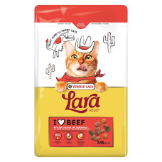 Lara Adult Beef flavour сухой корм для котов с говядиной 950 гр
