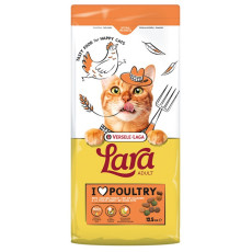 Lara Adult with Turkey & Chicken сухий корм для котів з індичкою та куркою 12.5 кг