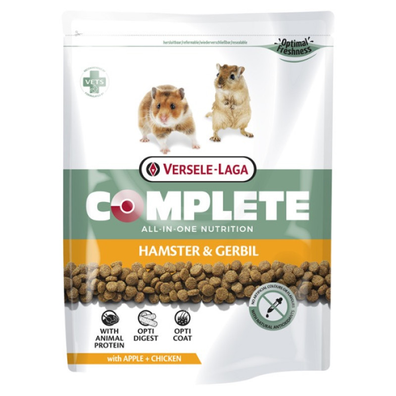 Versele-Laga Complete Hamster & Gerbil корм для хомяков и пещанок, 500 гр
